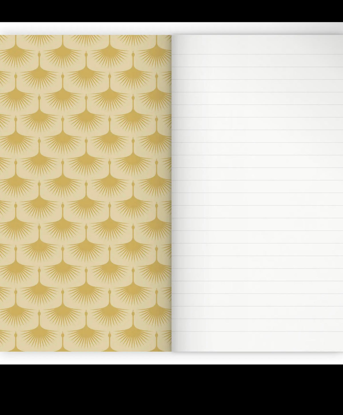 Carnet A5 Art déco - Ambre
