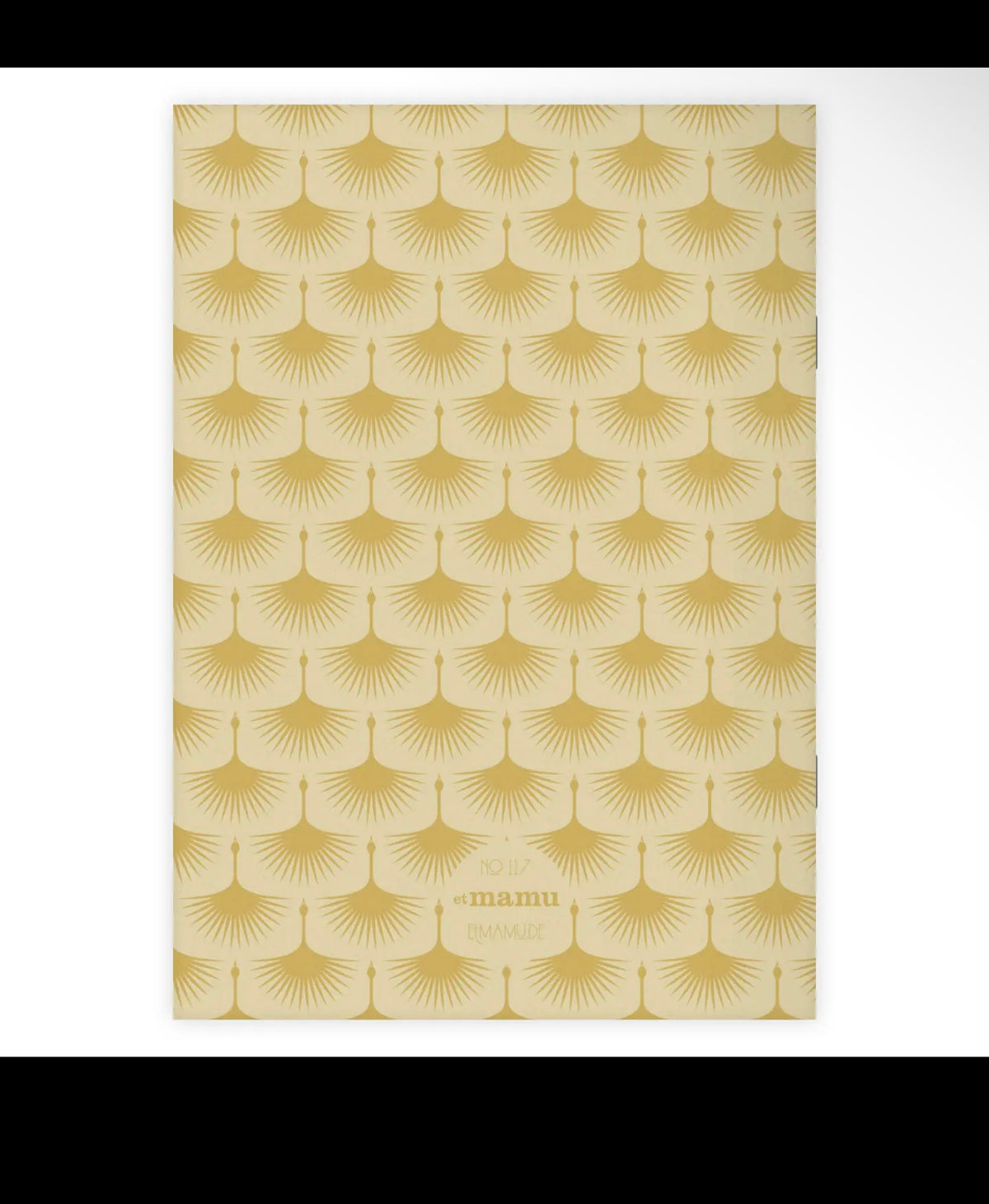Carnet A5 Art déco - Ambre